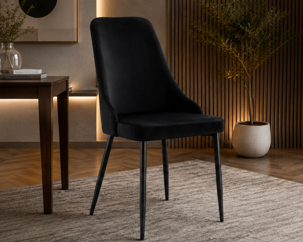 Chaise Contemporaine Confortable pour Salle à Manger