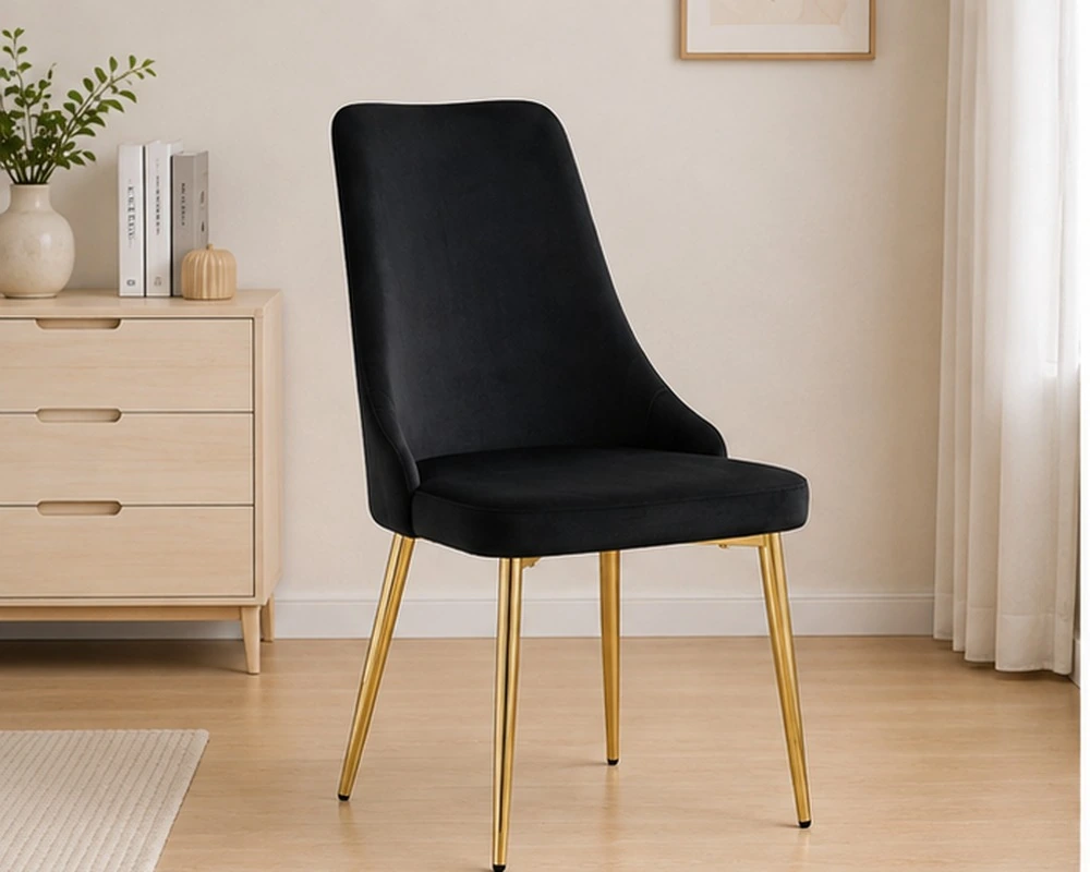 Chaise Confortable avec Dossier Soutenant pour Repas
