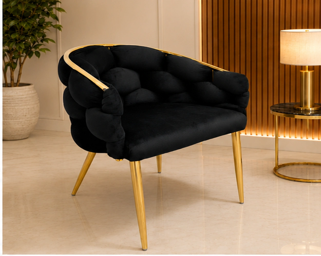Chaises Modernes avec Dossier Rembourré et Confortable - Chaises Design et Confortables pour Maison