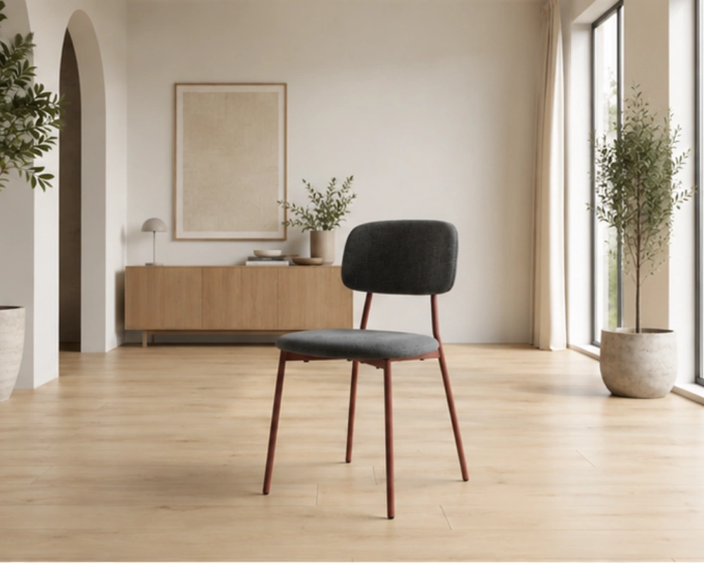 Chaise en Gris - Chaise Moderne pour Salle à Manger - Chaises Neuf