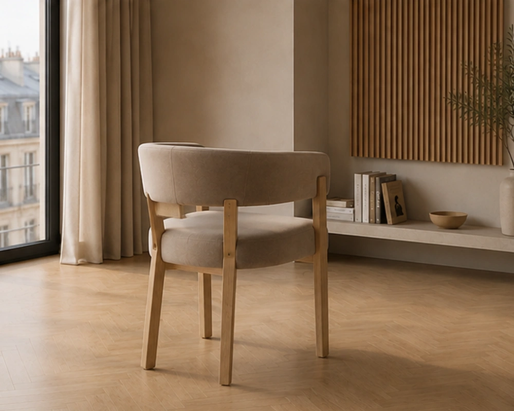 Chaises en Bois - Lot de 4 Chaises - Stock de Chaises – Image 4