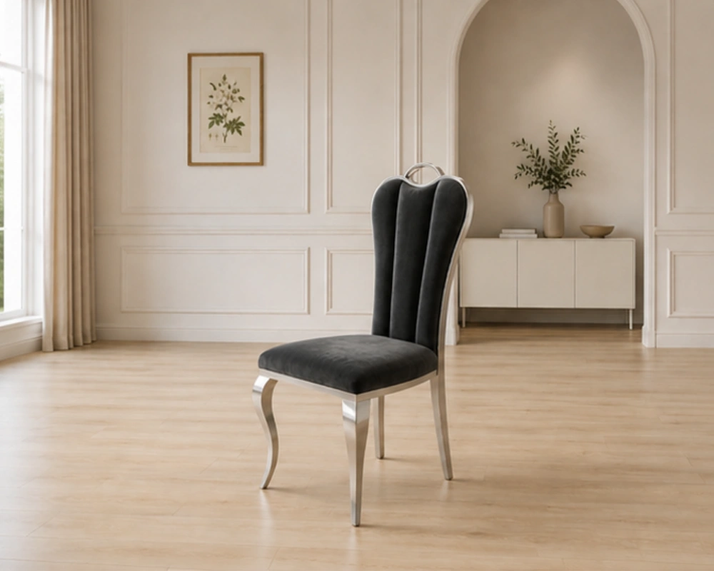 Chaises Design Confortable - Chaises Design Noir avec Dossier Confortable