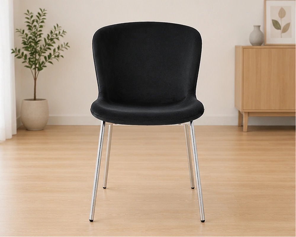 Chaise Moderne avec Dossier Rembourré pour Cuisine