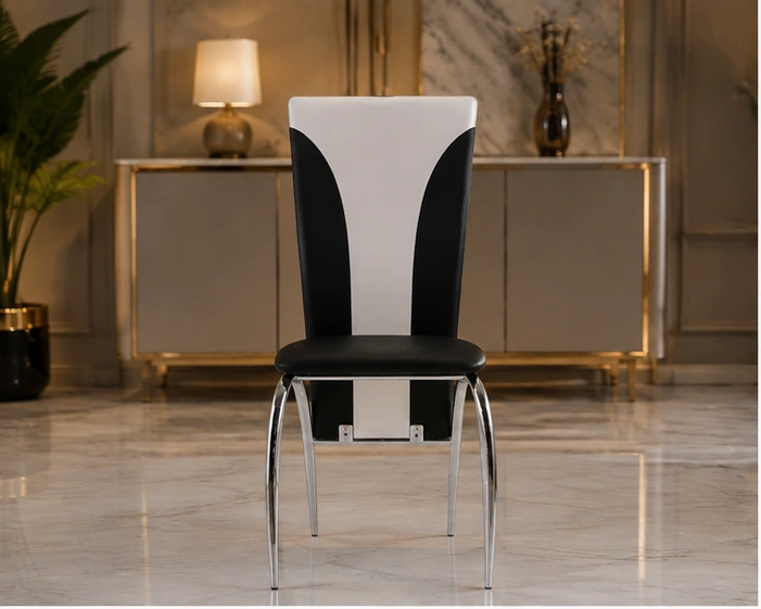 Chaise de table confortable 4 et 6 – chaise élégante au dossier rembourré – Image 5
