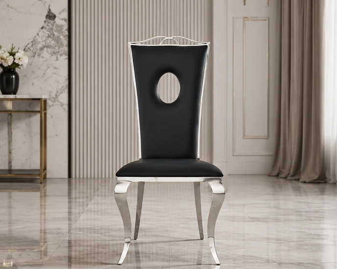 Chaise velours salle à manger 4 et 6 chaises – chaise capitonnée au style luxueux