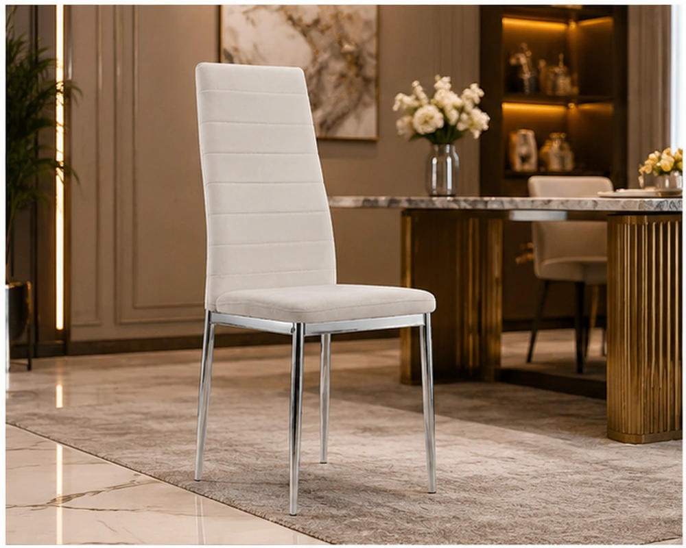 Chaise salle à manger tendance – chaise rembourrée et confortable