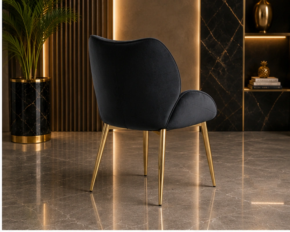 Chaises Moderne Design – Assise Raffinée pour Salle à Manger en 4 ou 6 Chaises – Image 3