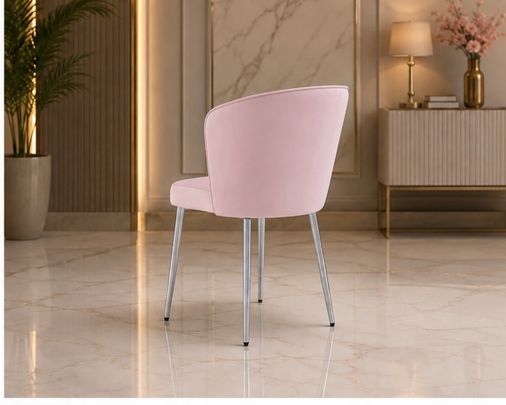 Chaise de salle à manger contemporaine - Assise confortable et design élégant pour cuisine et espace repas – Image 2