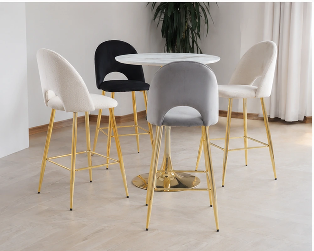 Ensemble Table et 4 Chaises Contemporaines – Design Moderne et Élégant pour Votre Espace Repas – Image 3