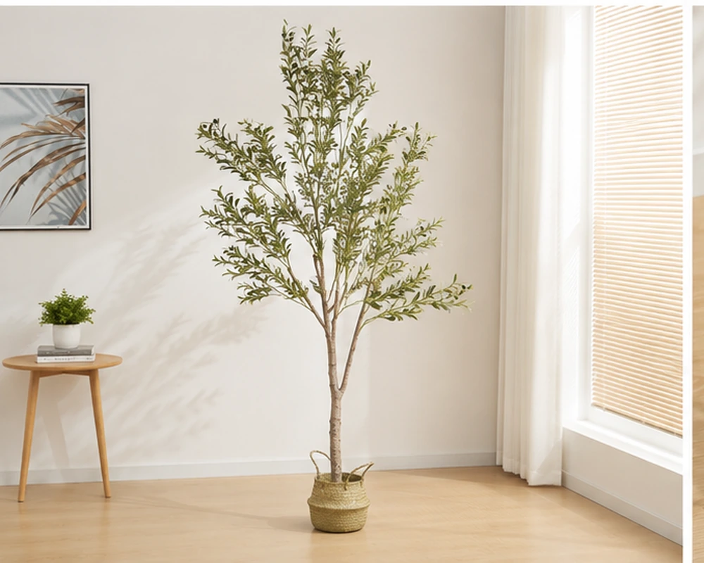 Arbre de Cerisier Japonais Artificiel avec Fleurs Décoratives pour Créer une Ambiance Naturelle et Raffinée à l’Intérieur