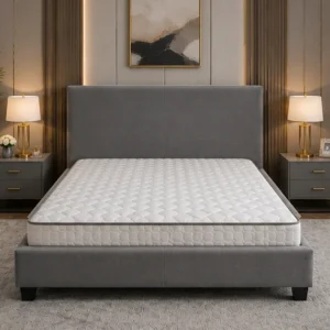 Lit Simple 140x190 cm – Design Moderne, Structure Robuste et Confort Premium pour Chambre Adulte