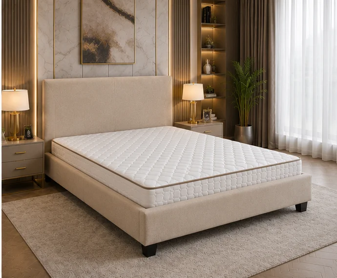 Lit 140x190 cm – Mobilier Élégant avec Finition Haut de Gamme et Excellente Durabilité – Image 4