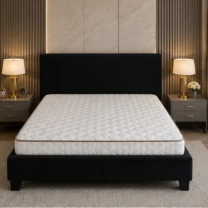 Lit Double 140x190 cm – Confort Optimal, Design Contemporain et Structure Solide