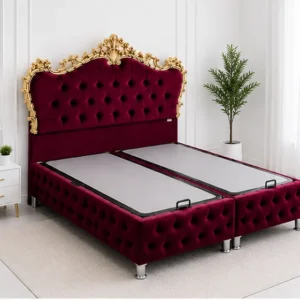 Lit Coffre Victoria – Lit Double Contemporain - Lit Coffre Victoria – Lit Premium 2 Places - Lit Victoria avec Coffre – 160x200 cm