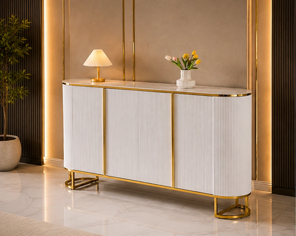 Buffet Design en Marble – Style Chic et Raffiné - Buffet neuf