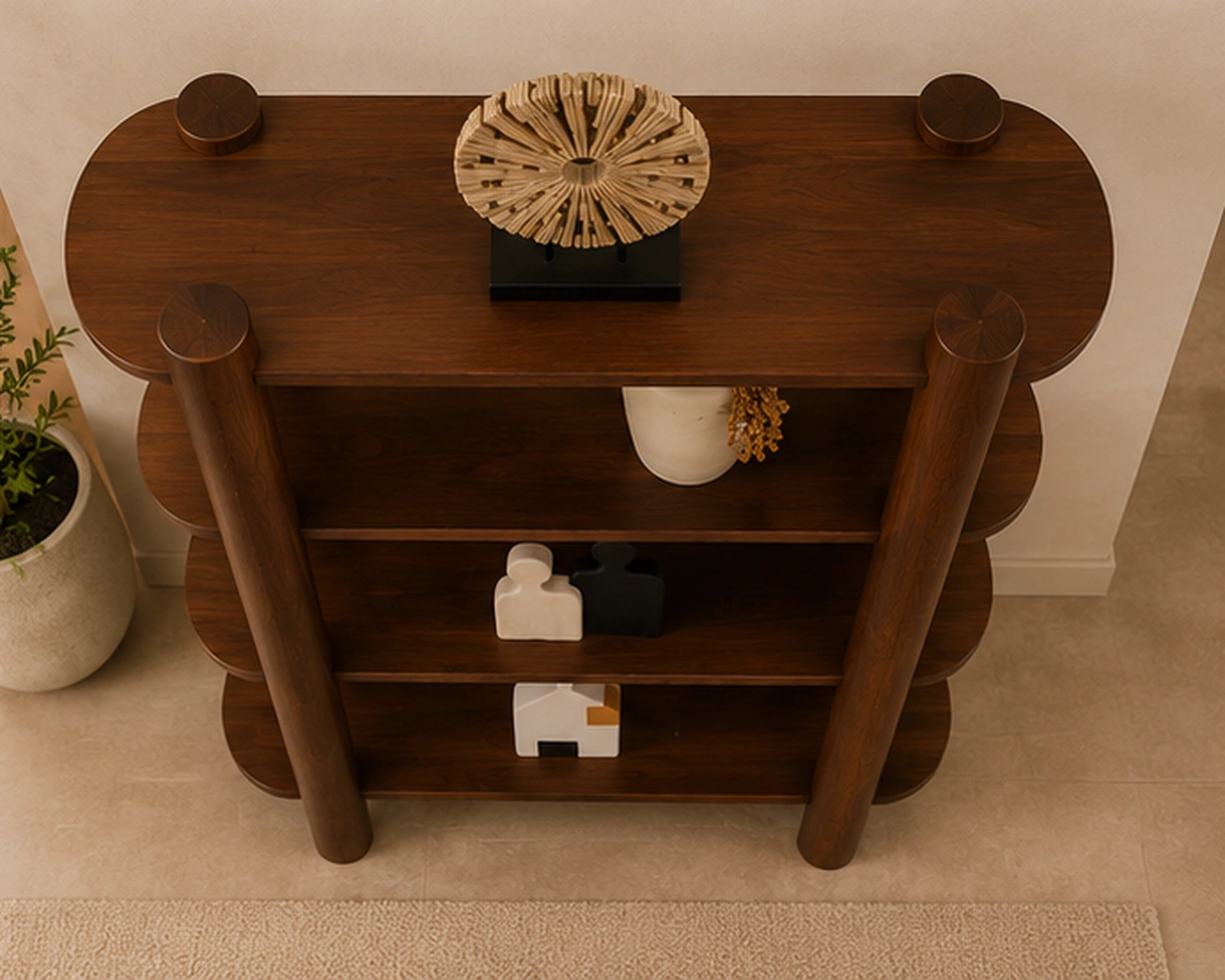Étagère Moderne Design pour Salon - Étagère Élégante pour Salon et Chambre – Image 2
