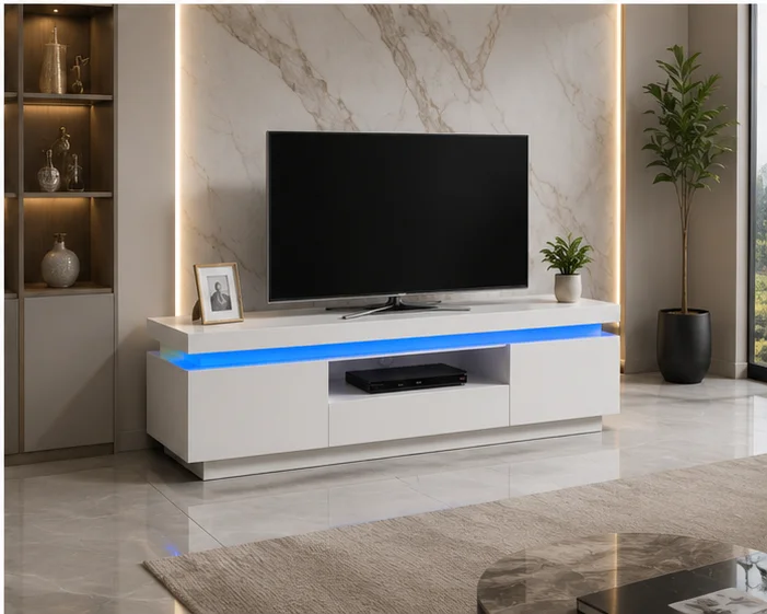 Meuble TV Design Luxe pour Salon Moderne – Mobilier Élégant et Premium – Image 4