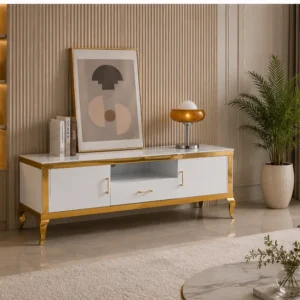 Meuble TV Chic et Design pour Salon Moderne – Mobilier Élégant et Haut de Gamme