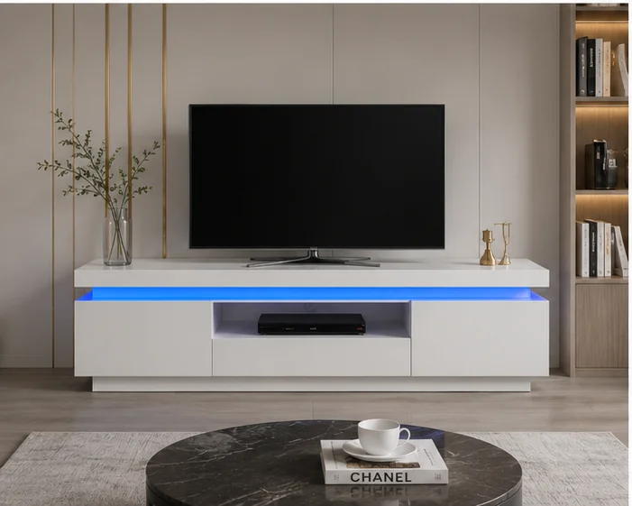 Meuble TV Design Luxe pour Salon Moderne – Mobilier Élégant et Premium