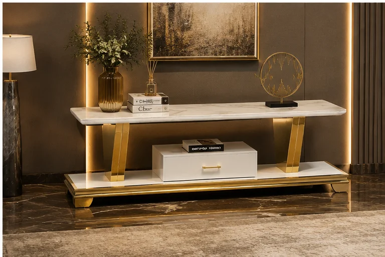 Meuble TV Moderne Élégant – Design Premium et Contemporain pour Décoration de Salon – Image 4