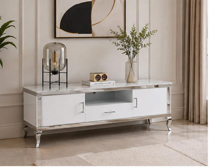 Meuble TV Contemporain Premium – Design Moderne et Élégant pour un Salon Sophistiqué – Image 2