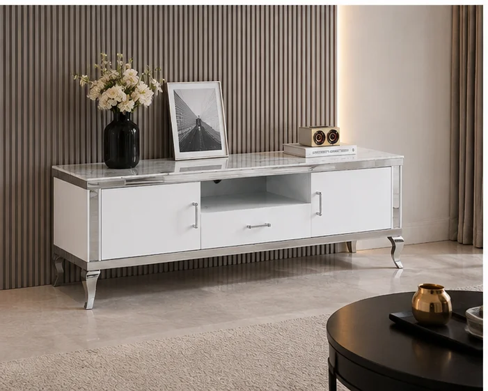 Meuble TV Contemporain Premium – Design Moderne et Élégant pour un Salon Sophistiqué