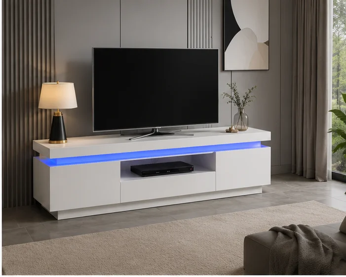 Meuble TV Design Luxe pour Salon Moderne – Mobilier Élégant et Premium – Image 2