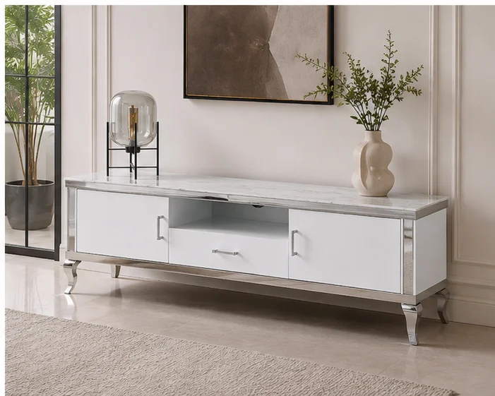 Meuble TV Contemporain Premium – Design Moderne et Élégant pour un Salon Sophistiqué – Image 4