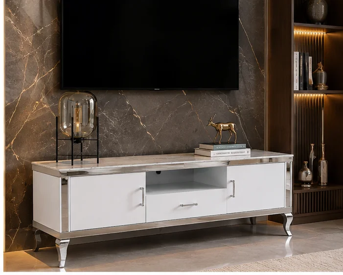 Meuble TV Contemporain Premium – Design Moderne et Élégant pour un Salon Sophistiqué – Image 3