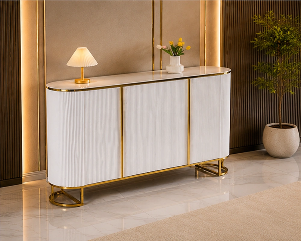 Buffet Design en Marble – Style Chic et Raffiné - Buffet neuf – Image 5