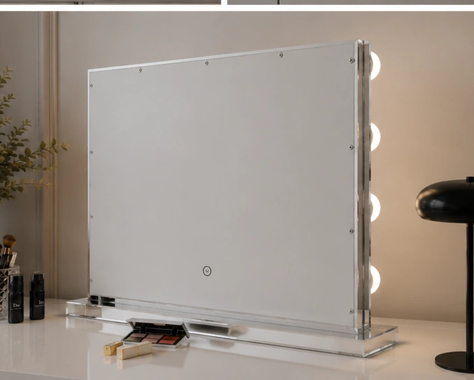 Grand Miroir de Beauté avec LED - Grand Miroir Mural avec Éclairage – Image 4