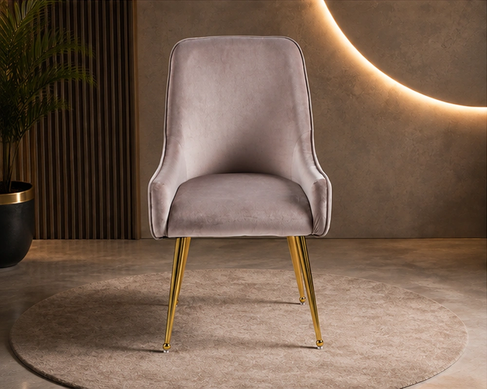 Chaise de salle à manger haut de gamme - Design moderne et assise confortable pour intérieur élégant