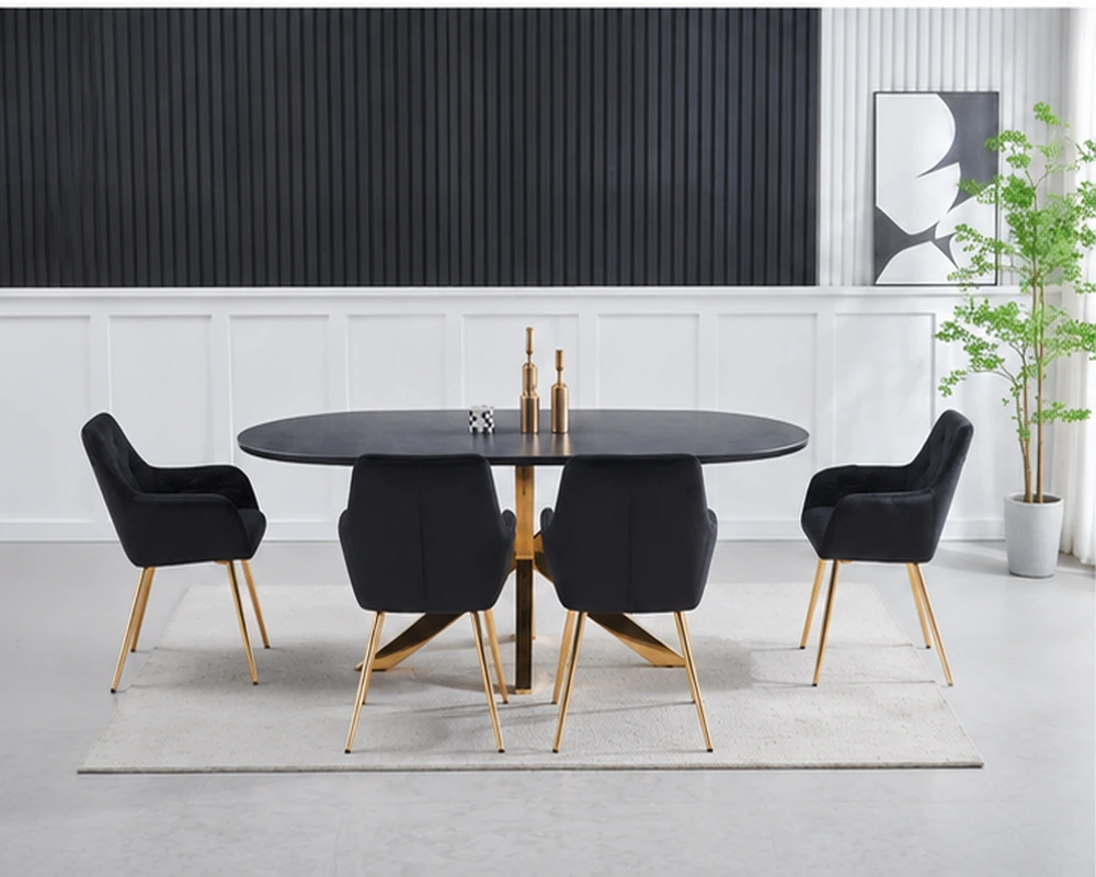 Table de Repas Contemporaine – Mobilier Élégant pour Intérieur Moderne – Image 5