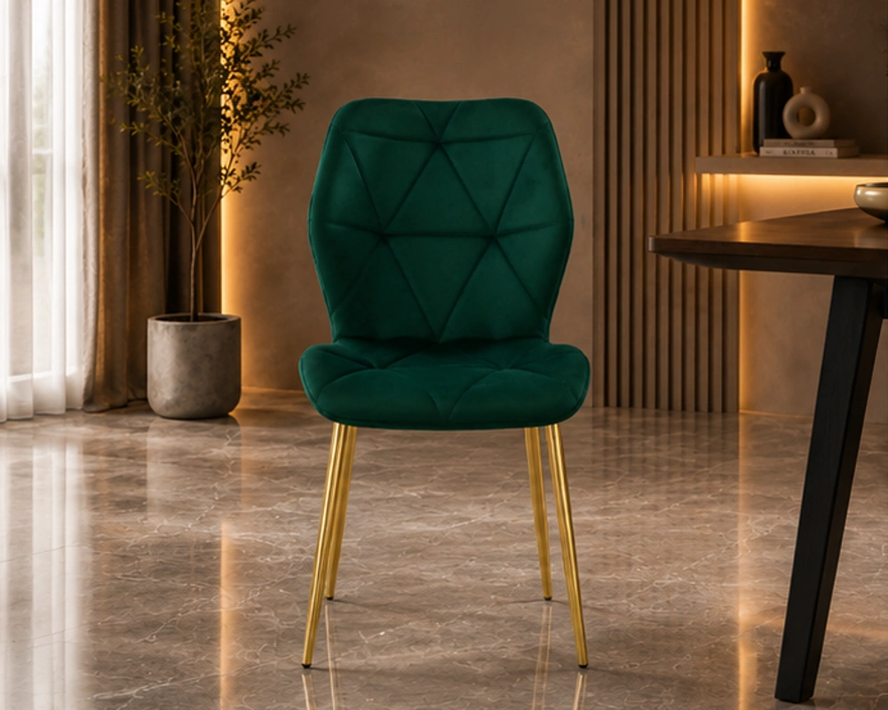 Chaise Scandinave Confortable pour Salle à Manger et Cuisine