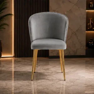 Chaise moderne et raffinée pour salle à manger - Assise confortable et dossier ergonomique pour intérieur