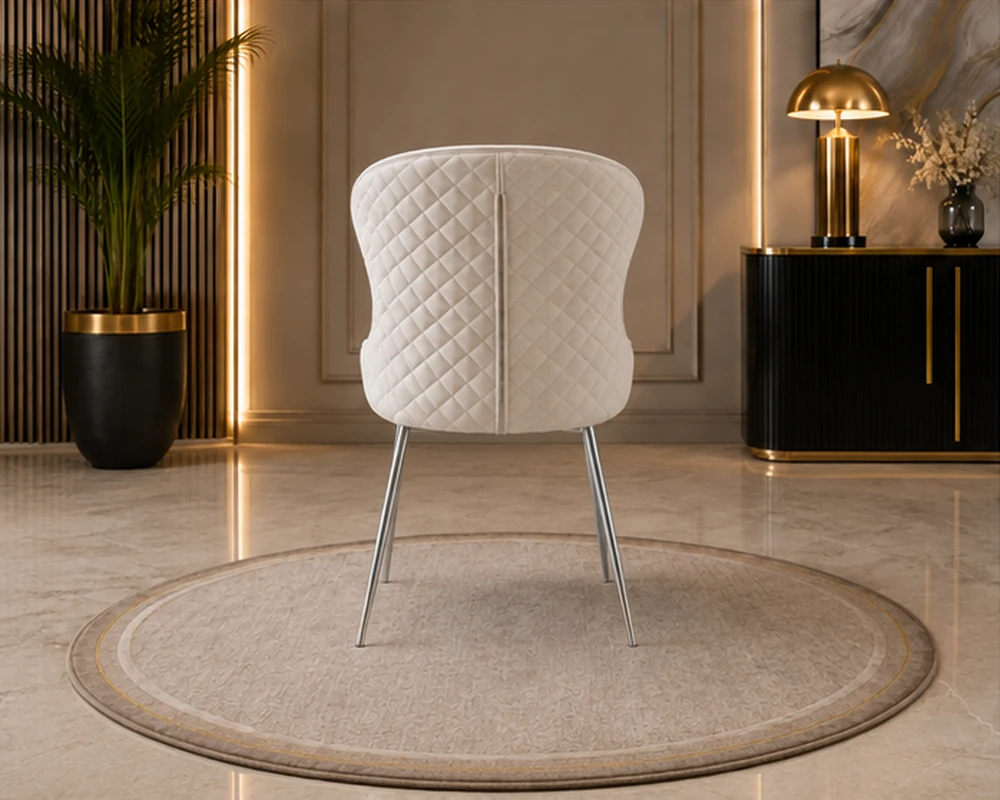 Chaise de cuisine moderne et confortable - Design élégant adapté à une salle à manger contemporaine – Image 3
