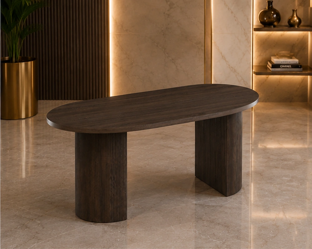 Table en Bois pour Salle à Manger - Design Moderne et Finition Soignée – Image 2