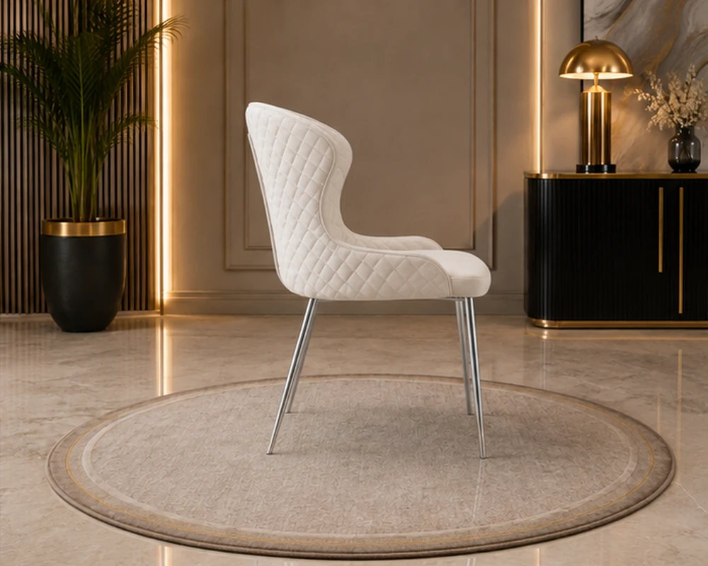 Chaise de cuisine moderne et confortable - Design élégant adapté à une salle à manger contemporaine – Image 4