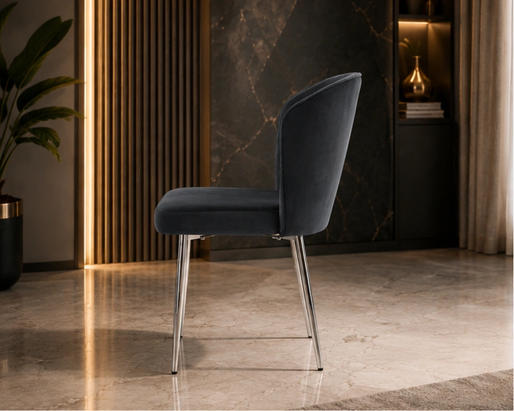 Chaise de cuisine élégante et confortable - Design contemporain adapté aux espaces repas modernes – Image 2