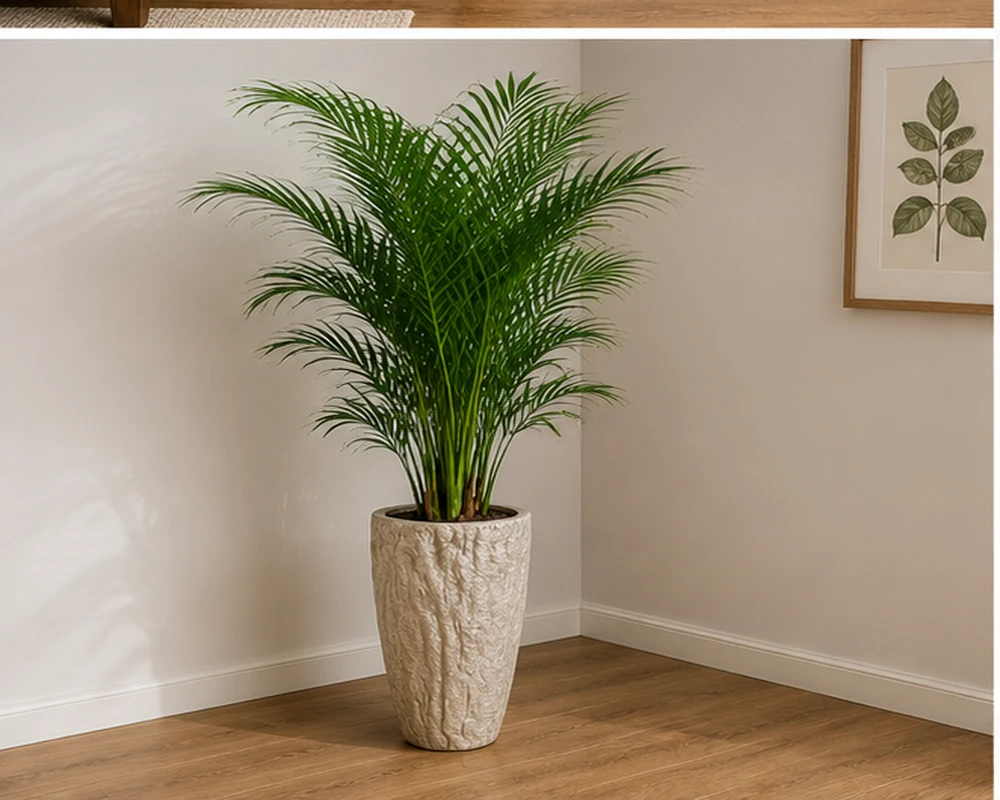 2. Palmier décoratif moderne — dans un pot texturé élégant – Image 2