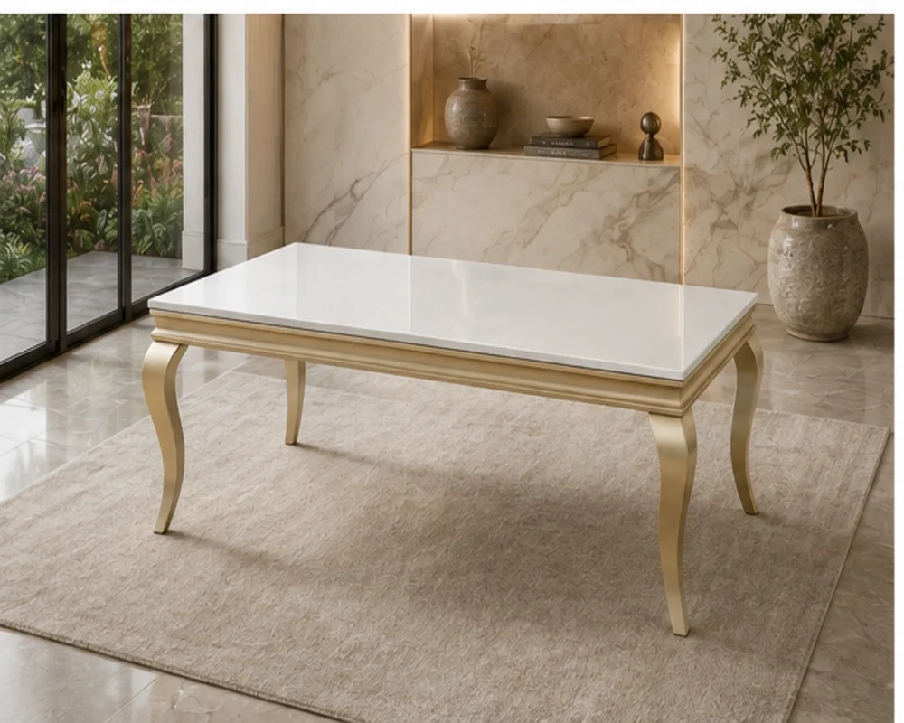 Table Basse Blanche de Luxe - Table Basse