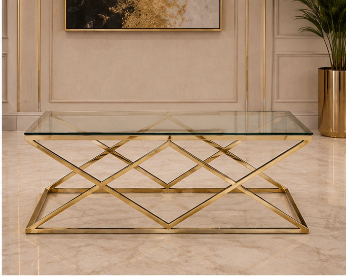 Table Basse avec Étagère Intégrée | Table Basse avec Grand Espace de Rangement – Image 4