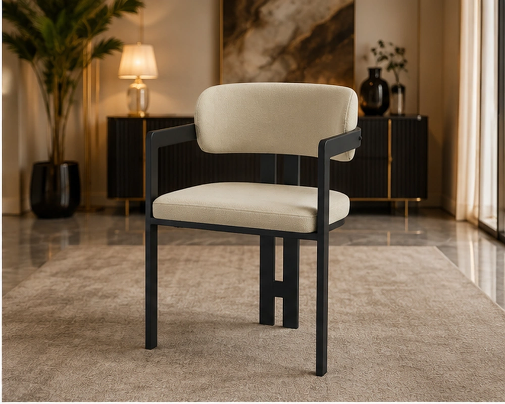 Table de repas élégante – Confort moderne