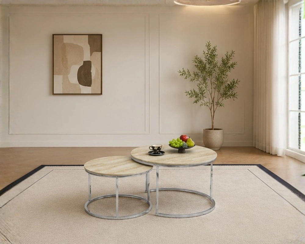 Table de Salon Moderne - Table Basse Chic pour Intérieur Contemporain – Image 2