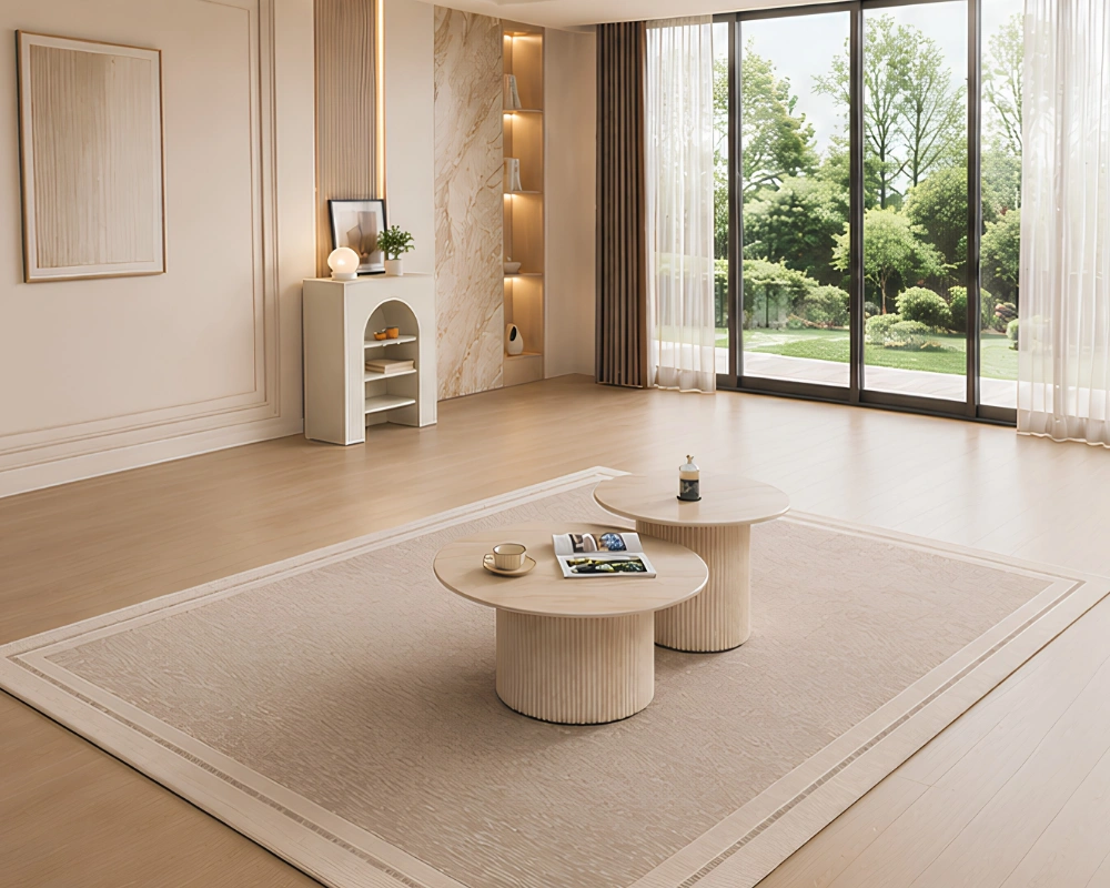 Table Basse en Bois Contemporaine – Design Naturel et Élégant pour Salon Moderne
