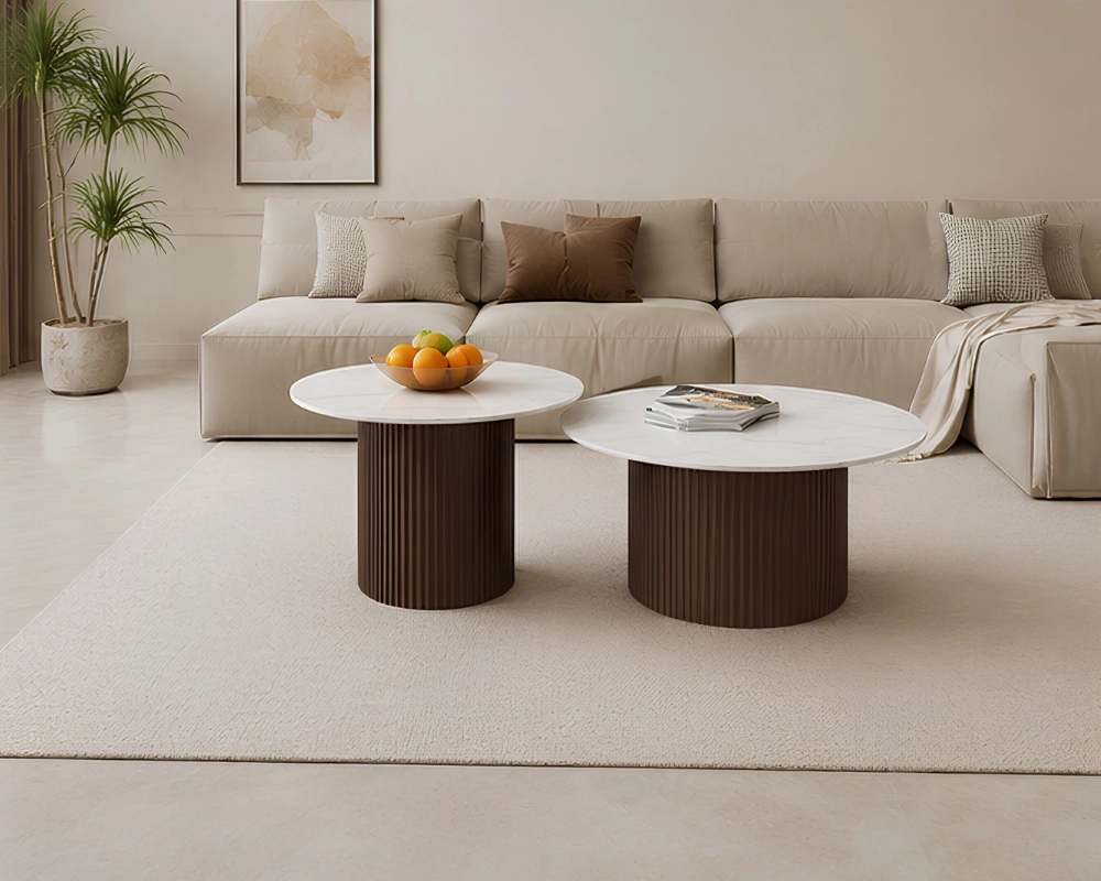 Table Basse en Bois Massif Design – Meuble de Salon Premium au Style Naturel