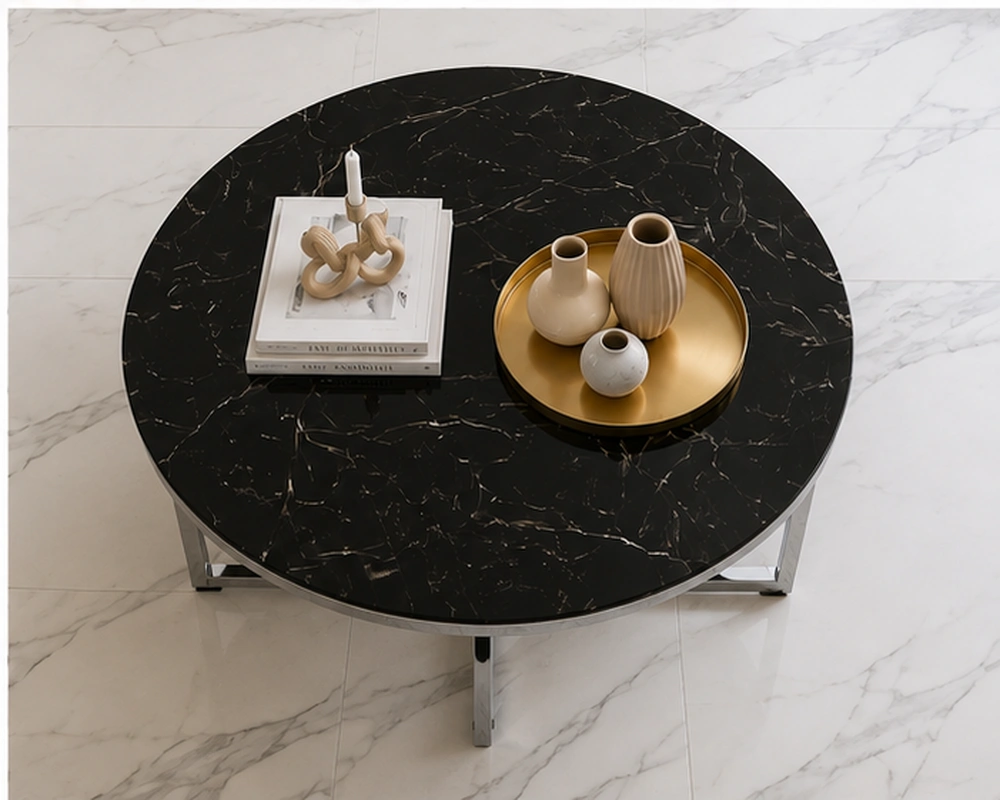 Table Basse Chic et Moderne - Table Basse Chic pour Intérieur Moderne – Image 4