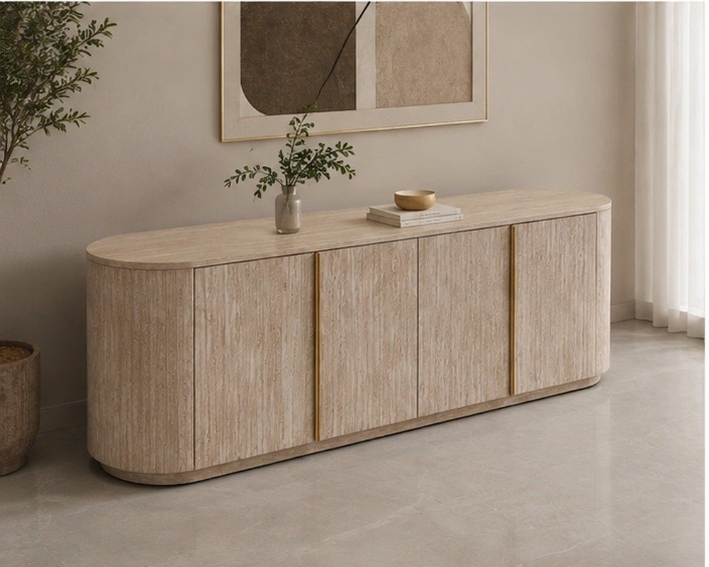 Buffet de Rangement en Bois – Élégant et Fonctionnel - Buffet en Bois pour Salon – Style Moderne et Élégant – Image 4