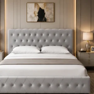 Lit Coffre 180x200 cm – Lit King Size avec Rangement Intégré